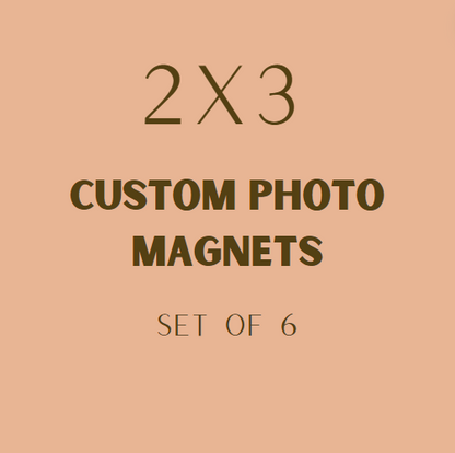 2x3 Magnet Set of 6