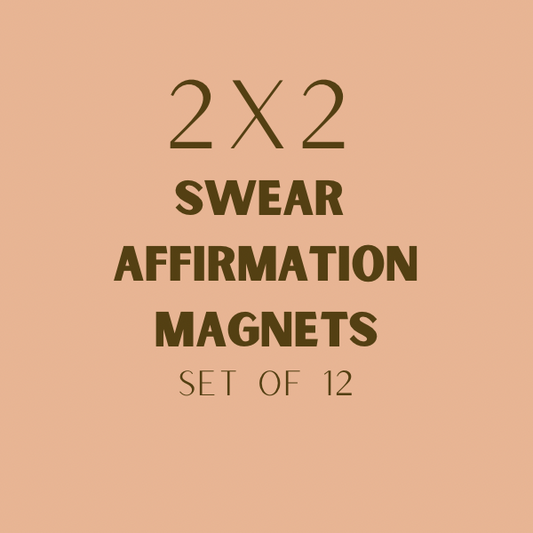 Sweary Affirmation Magnet Set