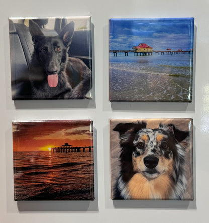 2x2 Magnet Set of 6