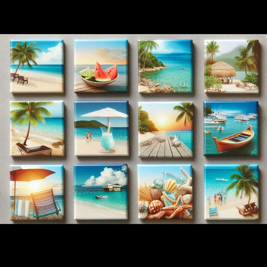 2x2 Magnet Set of 12